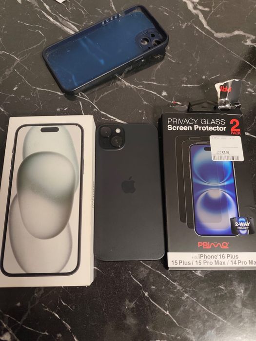 Iphone 15 plus stare buna, baterie 85%