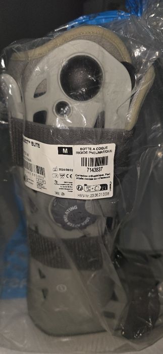 Orteza glezna picior imobilizare Aircast Elite marime M, 39.5-43.5