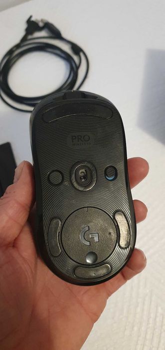 Mouse gaming wireless Logitech G PRO LightSpeed Hero 16K DPI, Negru