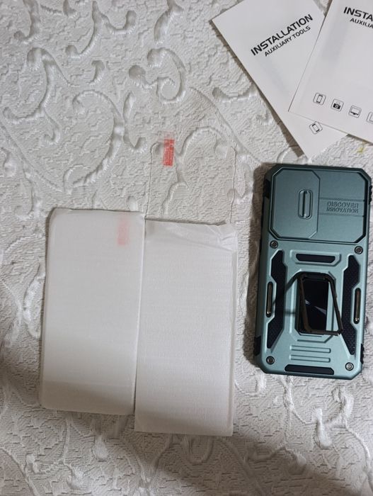 Удароустойчив кейс за galaxy s23 с 2 протектора в комплектам