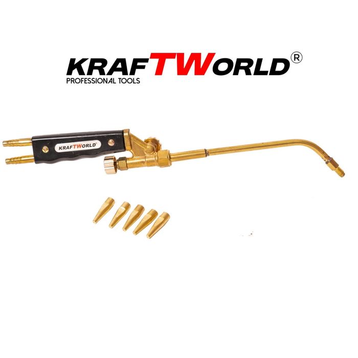 Оксижен Горелка 400mm – кислород + пропан, комплект дюзи 1-5