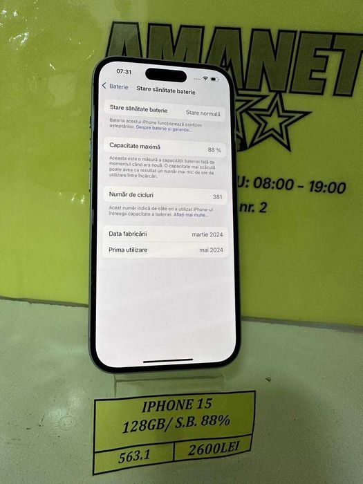 Iphone 15 128GB (CTG)