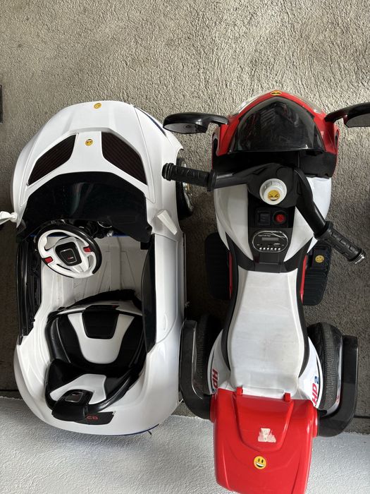 Детски акумулаторен мотор и кола