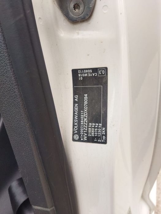 Dezmembram Volkswagen Caddy, an 2012, 1.6 TDI euro 5