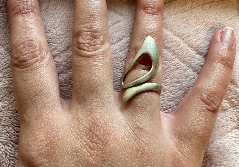 Inel maxi argint 925