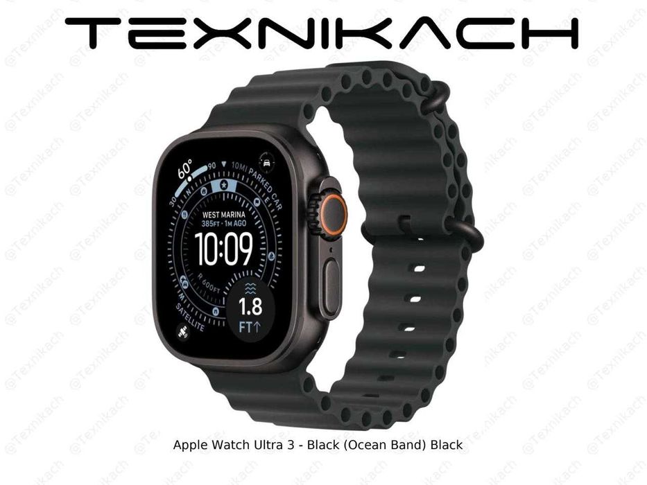 Apple Watch Ultra 3 Ocean Band • Yetkazib berish • Tekshirib to‘lash