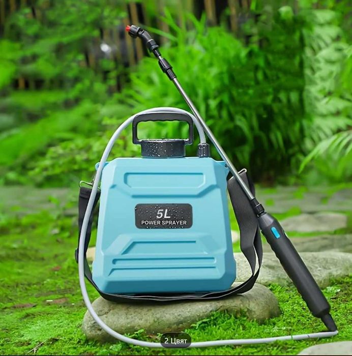 Акумулаторна градинска пръскачка, 5 литра, 2500MAh