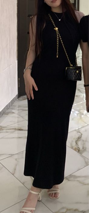 Кастюм қара көйлек бірге сатылады