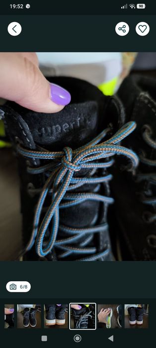 Ghete băiat Superfit gore-tex 34