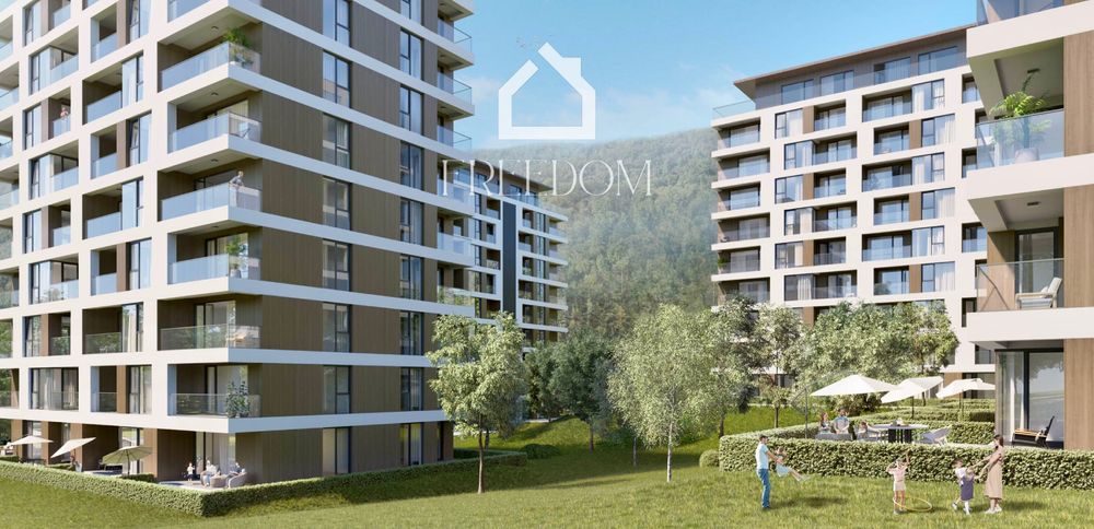 Двустайен апартамент в Ж/к Elysia Green, 115 000 евро