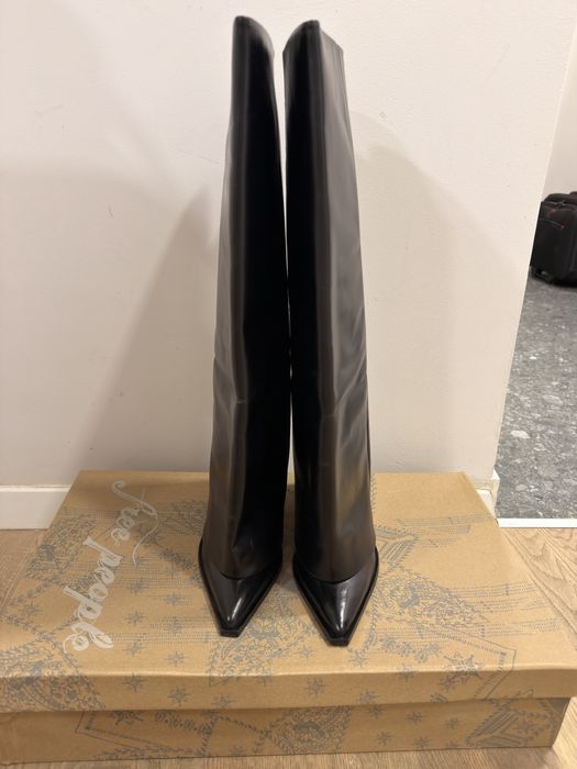 Cizme virale din piele naturala