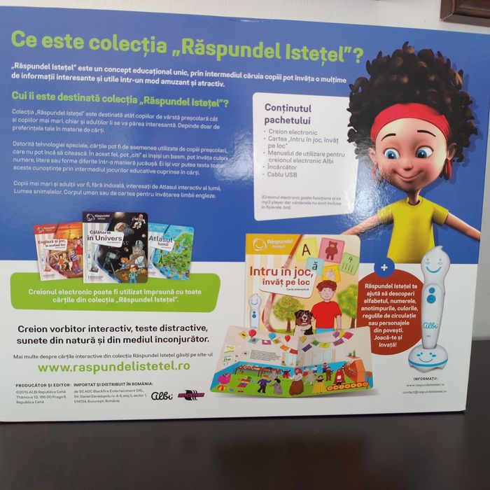 Pachet Raspundel Istetel: Creion si carte. Intru in joc, invat pe loc