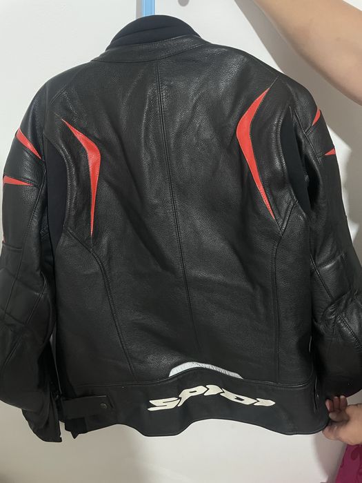 Оригинално мото яке SPIDI от естествена кожа – размер 56