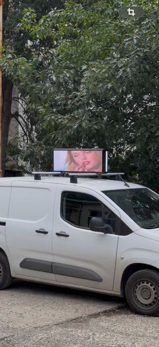 Нова P2.5 LED рекламна табела за автомобил | Мобилен дигитален билборд
