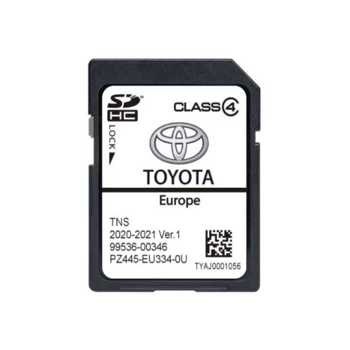 Card Original Toyota TNS 510 RAV4 Prius Harti Europa Romania 2020-21