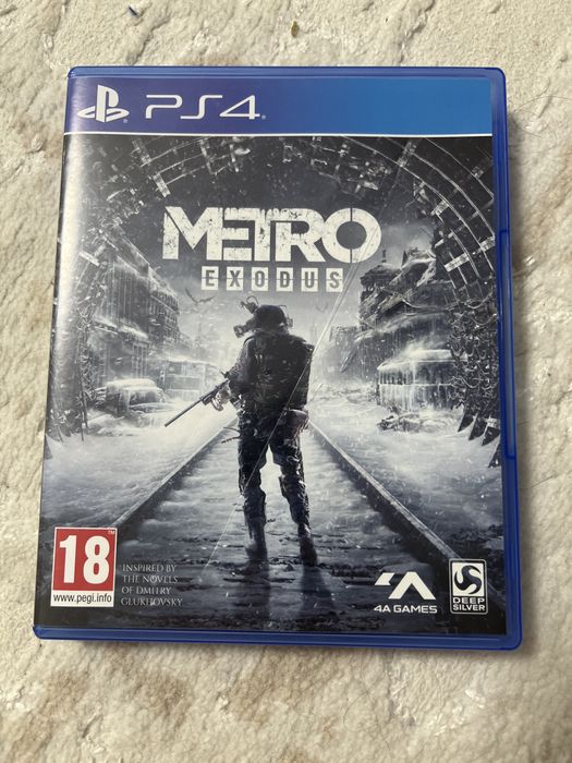Обменяю диск с игрой METRO на MORTAL KOMBAT X