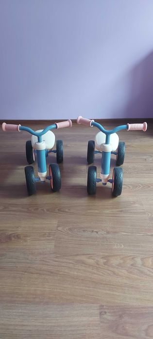 Триколка без педали Rookie , Розова/Синя