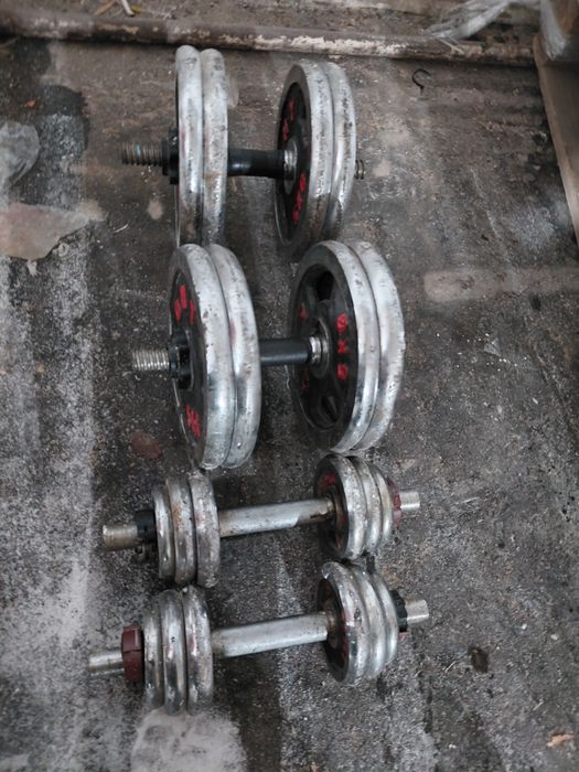 Гантел разборный  железный