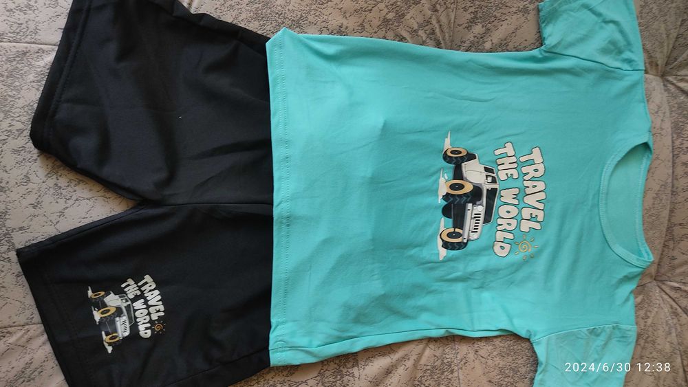 Летний костюм на мальчика