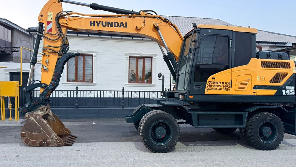 Услуги экскаватора колесный