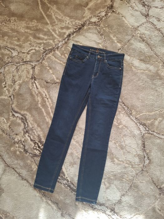 Lot 2 perechi blugi dama, elastici, talie inalta