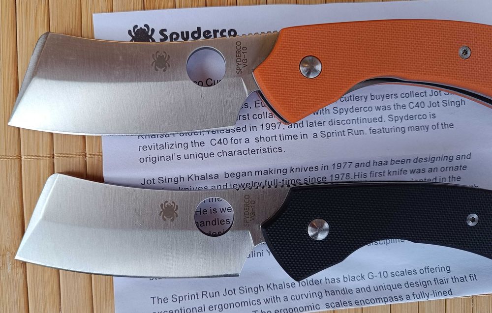 Сгъваем нож Spyderco Roc Cleaver