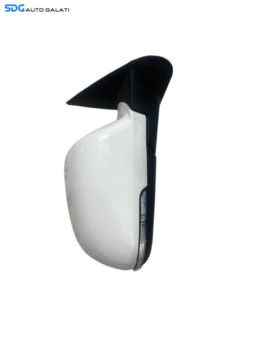 Oglinda Dreapta Electrica cu Semnalizare Skoda Octavia 2 Facelift FL 2008 - 2013 Culoare Alba Cod 020989 [L6505]