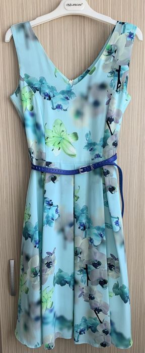 Rochie vaporoasa model floral