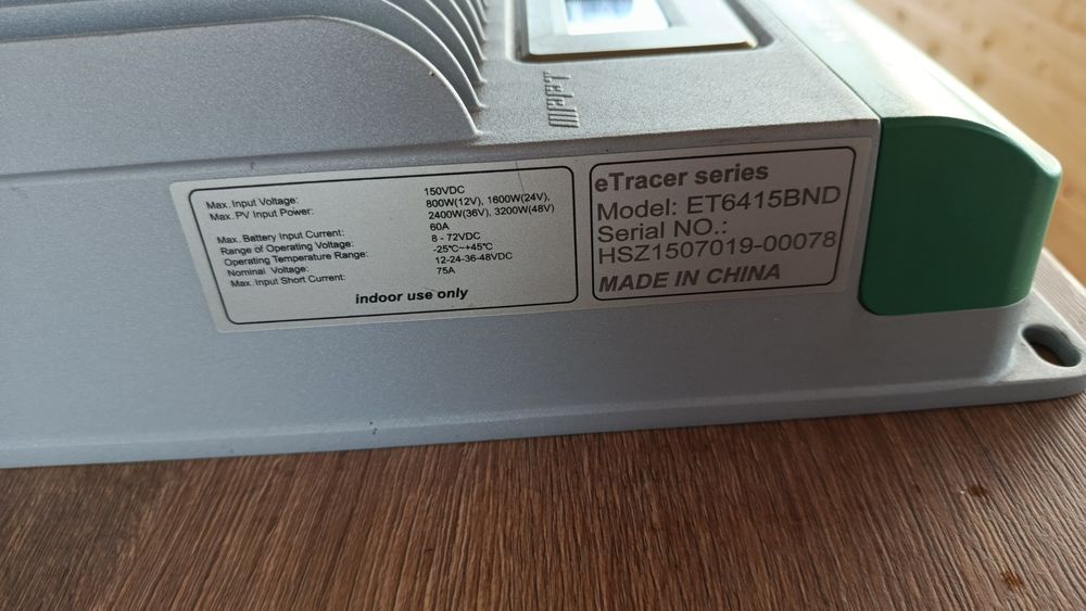 MPPT controler solar Epever