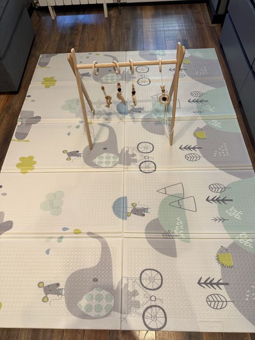 Детский коврик двухсторонний