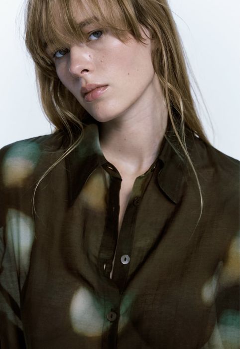 Camasa cu matase Massimo Dutti