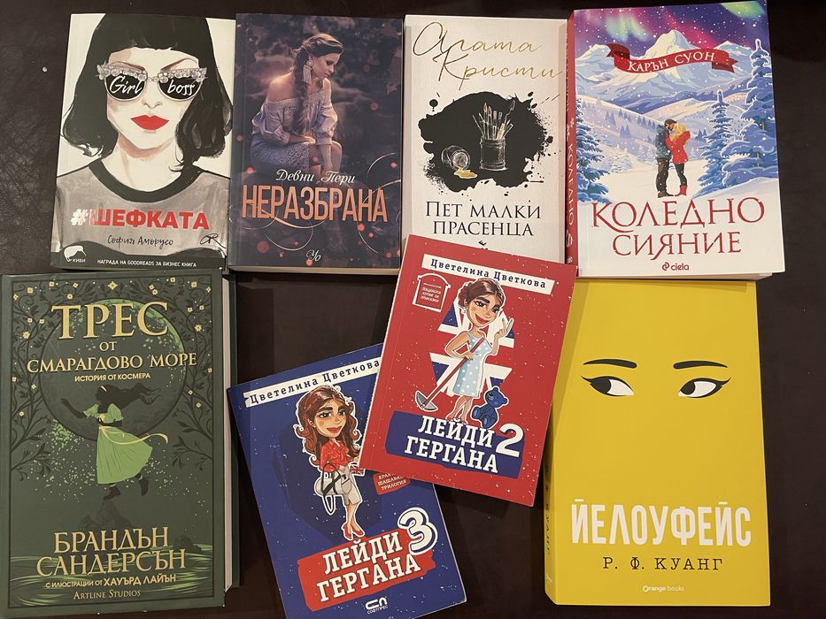 Книги Илън Мъск Лейди Гергана Закони за всеки ден Коледно сияние