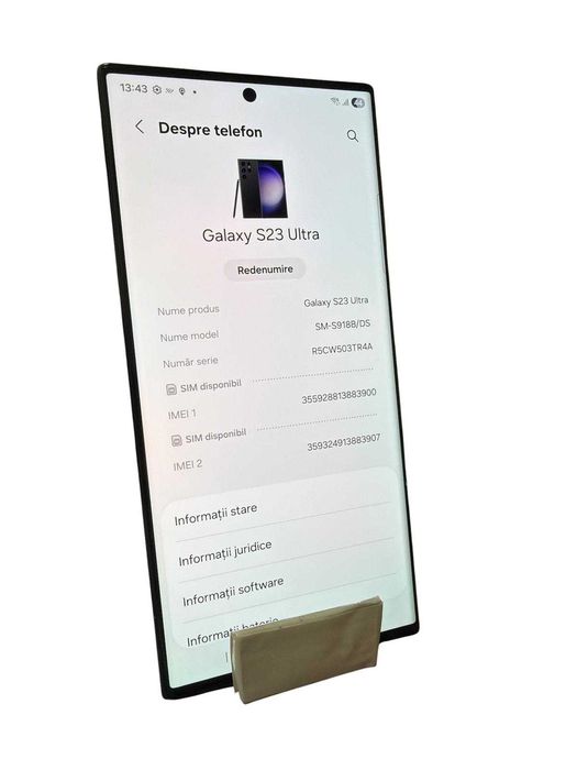 Samsung S23 Ultra 256Gb / Amanet Cashbook Colentina