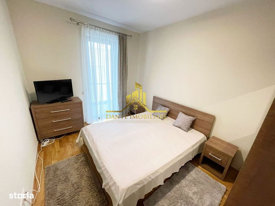 2 camere, mobilat modern, bloc nou, terasa, Calea Turzii, UTCN
