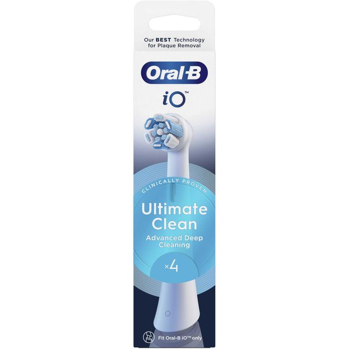 Rezerve periuta de dinti Oral-B iO Ultimate Clean , compatibile doar cu seria iO, 4 buc