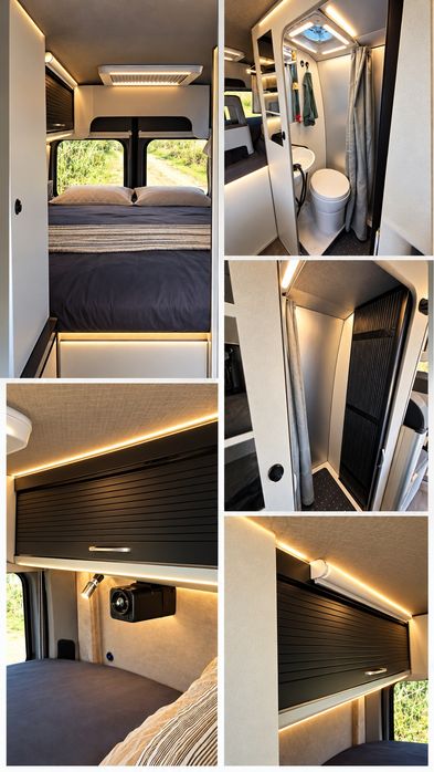 Vand/ Schimb -Campervan Renault Master 3 omologata 4 locuri in centuri