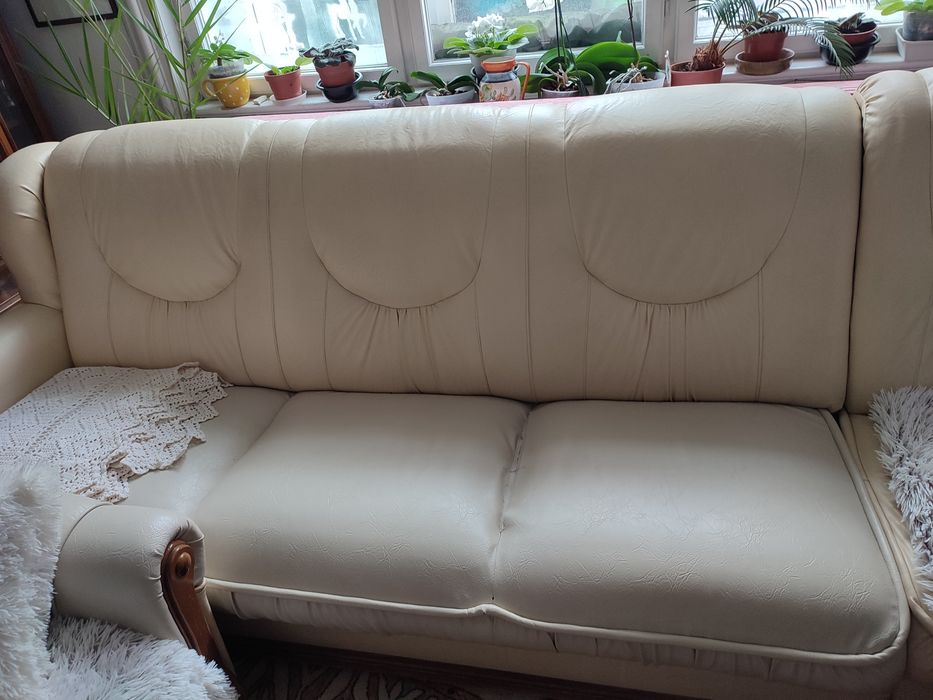 Vand coltar 3+1 nuanta crem