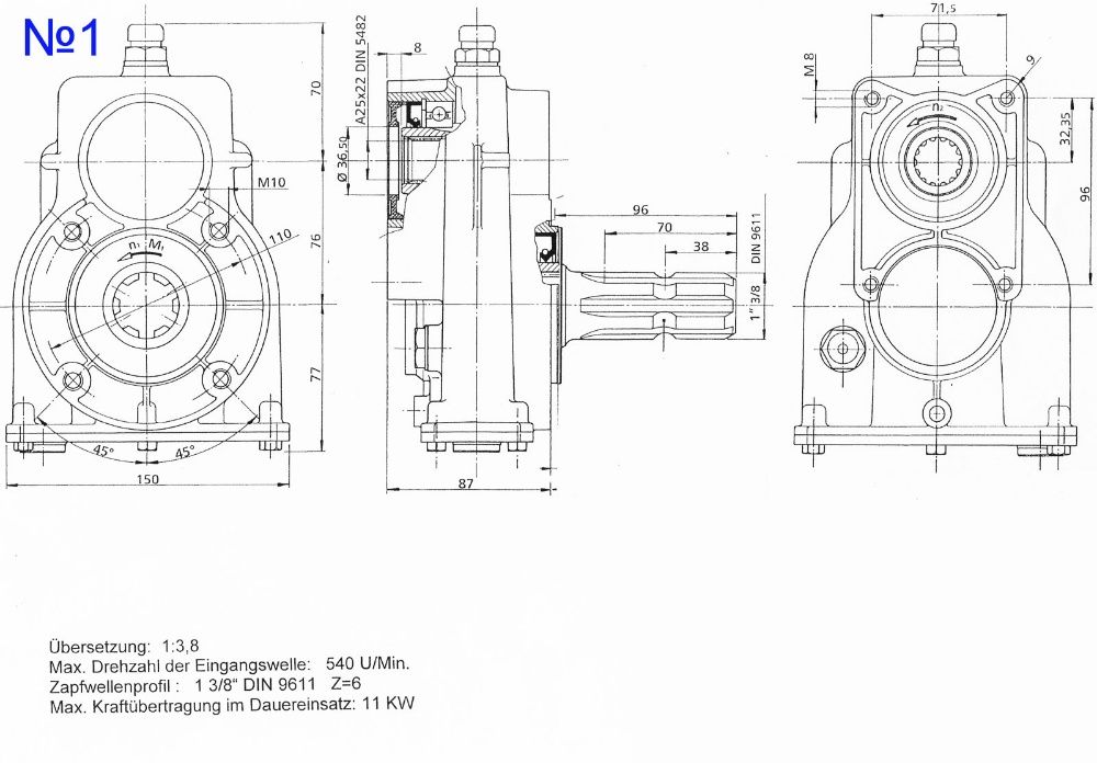 Продавам нова хидравлична помпа със съединител/ раздатка/ редуктор гр ...