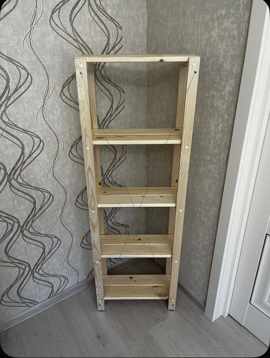 Стеллаж деревянный