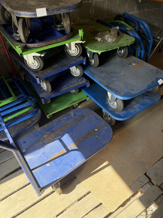 Тележки грузовые б/у