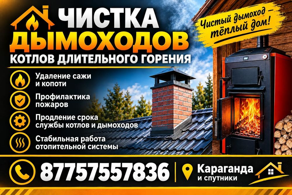 Чистка дымоходов
