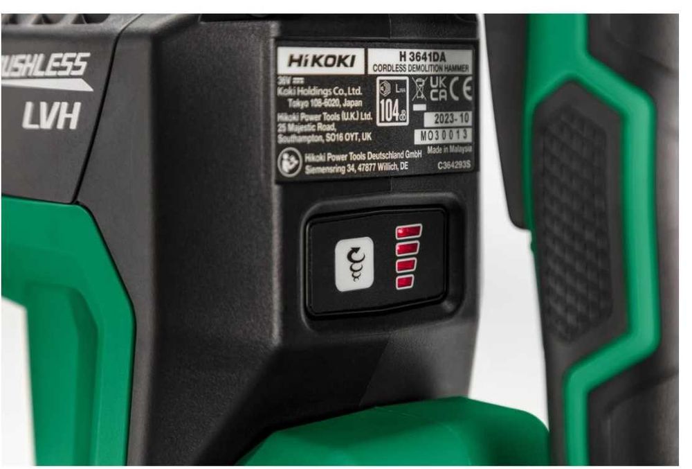 Ciocan Rotopercutor  HIKOKI cu acumulator fara perii 36V Picamer