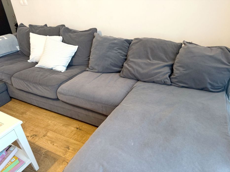 Ъглов диван с лежанка IKEA