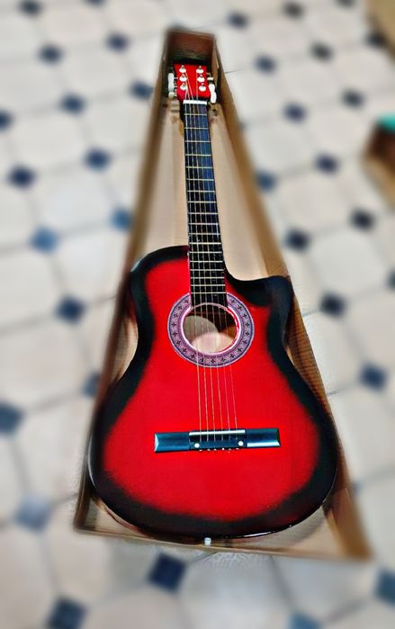 " Aksiya 3 Kun " Super Narx Akustika Gitara Optom  + Sim + Mediator