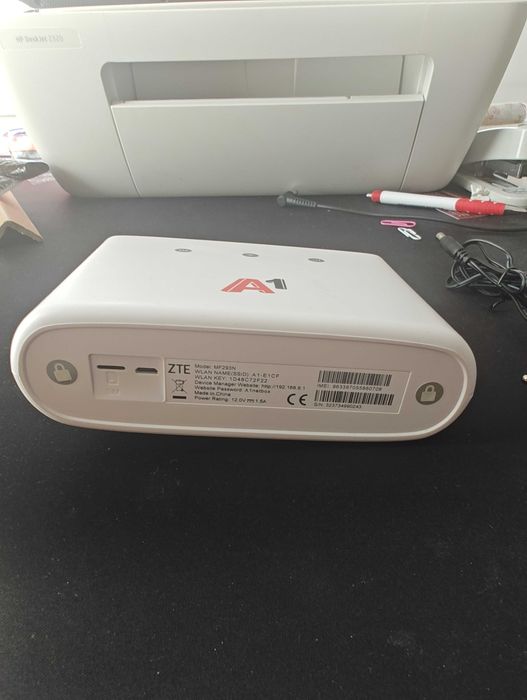 ZTE MF293N 4G Wi-Fi рутер само с карти на А1