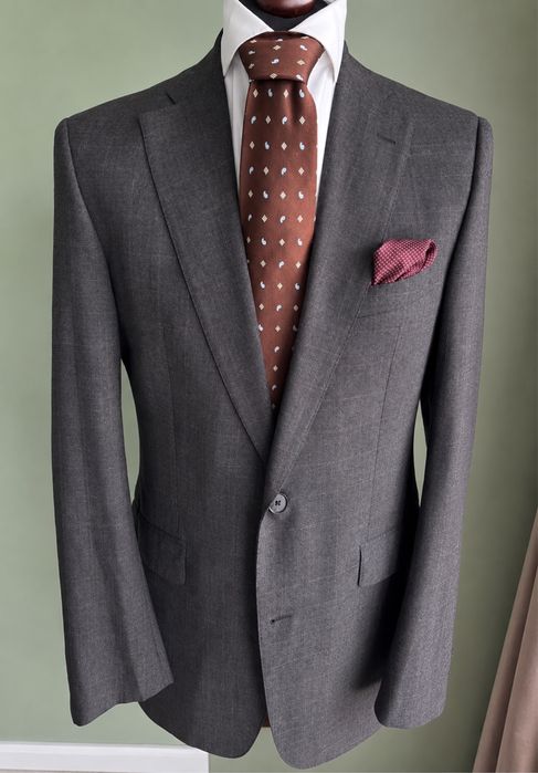Costum barbatesc Joop Old Money de lana in carouri