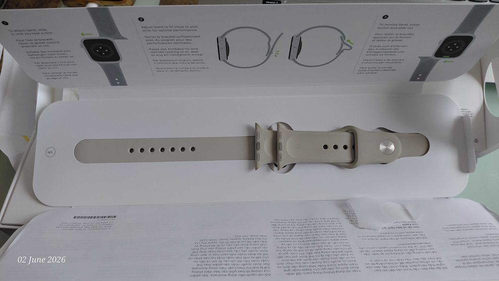 Apple Watch Series 7 41mm Starlight Alu Sp Band GPS