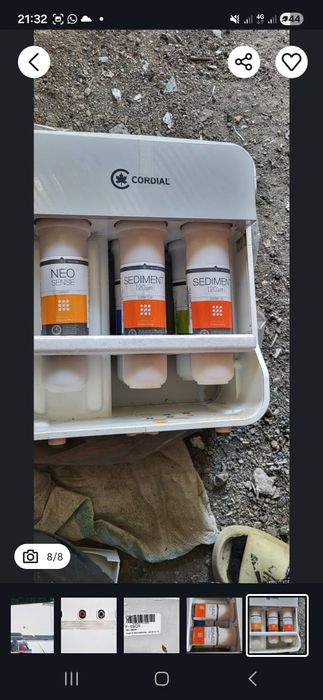 Новый фильтр для воды