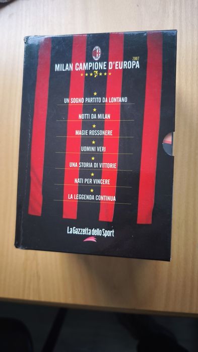 Колекционерски комплект DVD „Milan Campione d’Europa 2007“