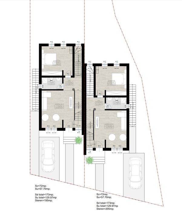 Casa Tip Duplex D+P+E Amaradia